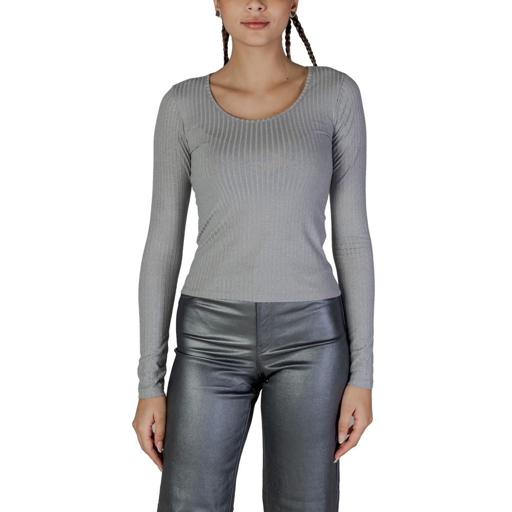 Vero Moda Silver Recycled Polyester Long Sleeve