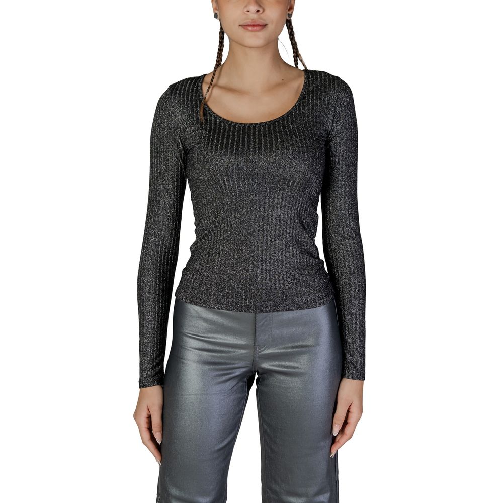 Vero Moda Black Recycled Polyester Long Sleeve