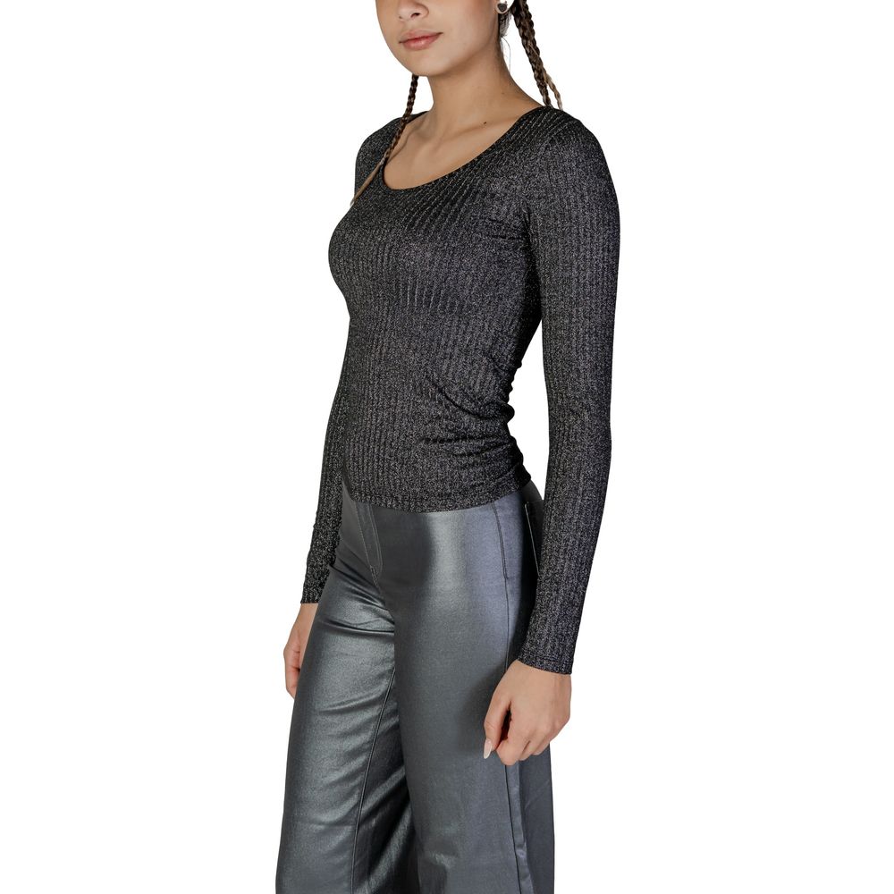 Vero Moda Black Recycled Polyester Long Sleeve