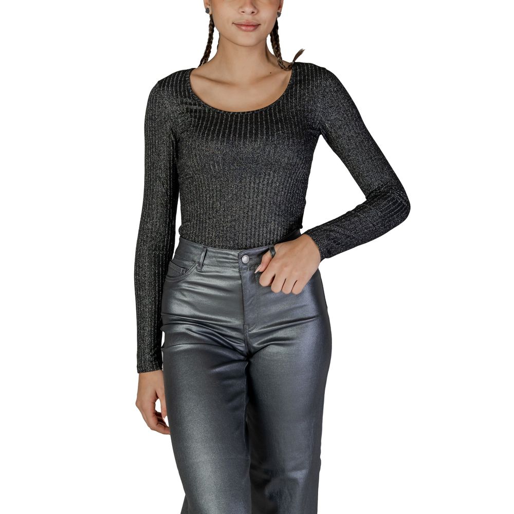Vero Moda Black Recycled Polyester Long Sleeve